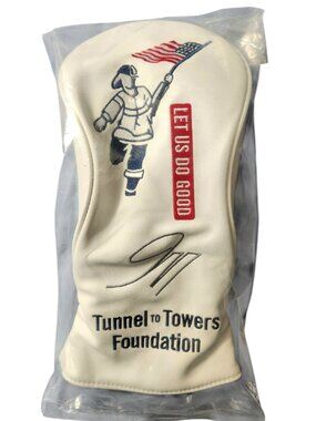 Tunnel To Towers 911 Golf Headcover Head Cover White Limited Edition New